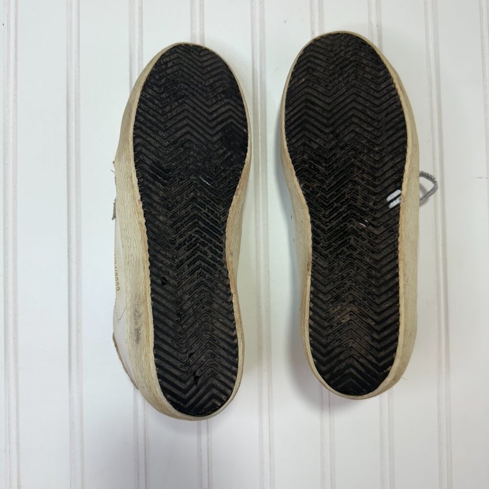Golden Goose Limited Edition Superstar 'Silver Gold Mismatch' Size 40 / 10 - Picture 8 of 10